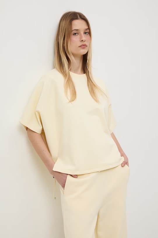 Medicine t-shirt damski żółty RS26-TSD603