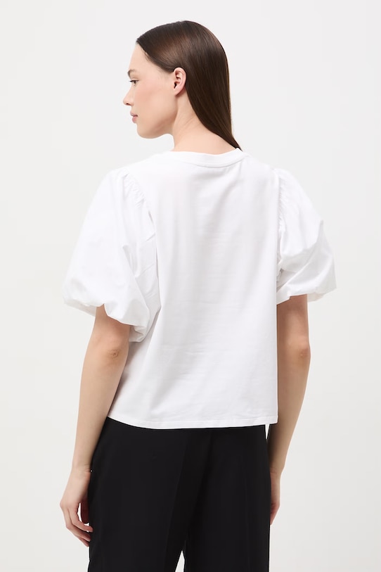 Odzież Medicine T-shirt damski bawełniany z elastanem RS26-TSD604 biały