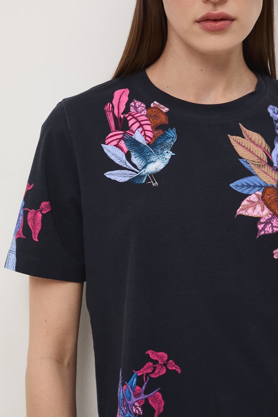 Medicine t-shirt damski bawełniany z elastanem RS26-TSD655