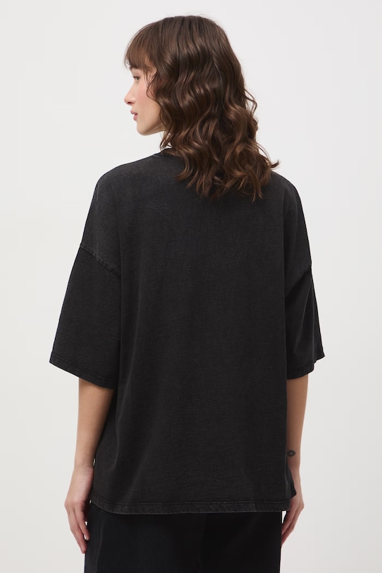 Odzież Medicine T-shirt oversize damski bawełniany Metallica RS26-TSD770 szary