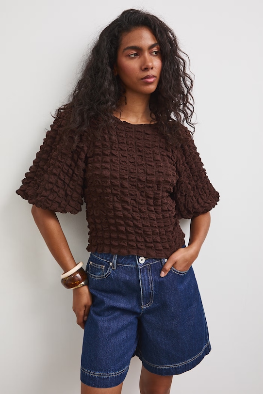 Medicine T-shirt damski RS26-TSD818 brązowy RS26