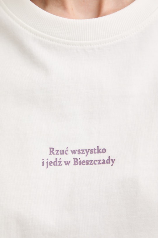 T-shirt damski bawełniany z kolekcji Bieszczadzki Park Narodowy x Medicine RS26-TSD859