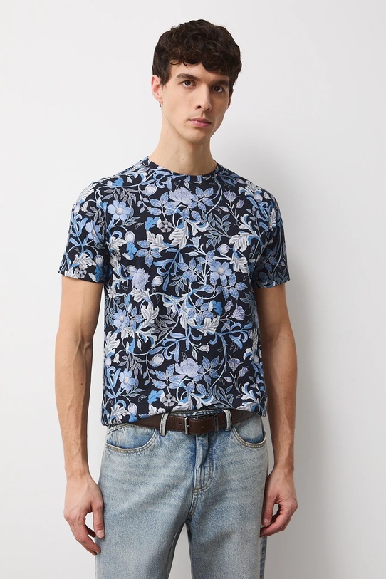 Medicine t-shirt bawełniany RS26-TSM010 granatowy RS26