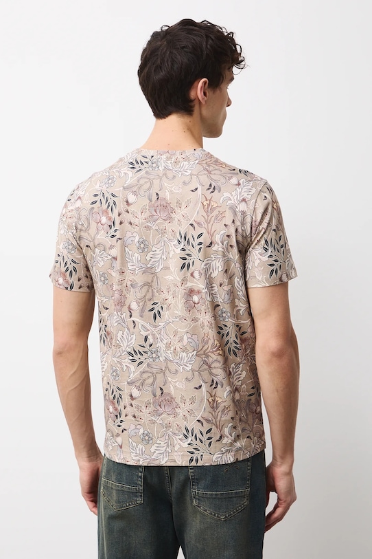 Odzież Medicine t-shirt bawełniany RS26-TSM010 beżowy