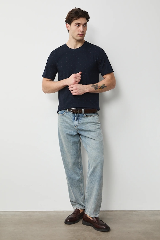 Medicine t-shirt RS26-TSM020 granatowy RS26