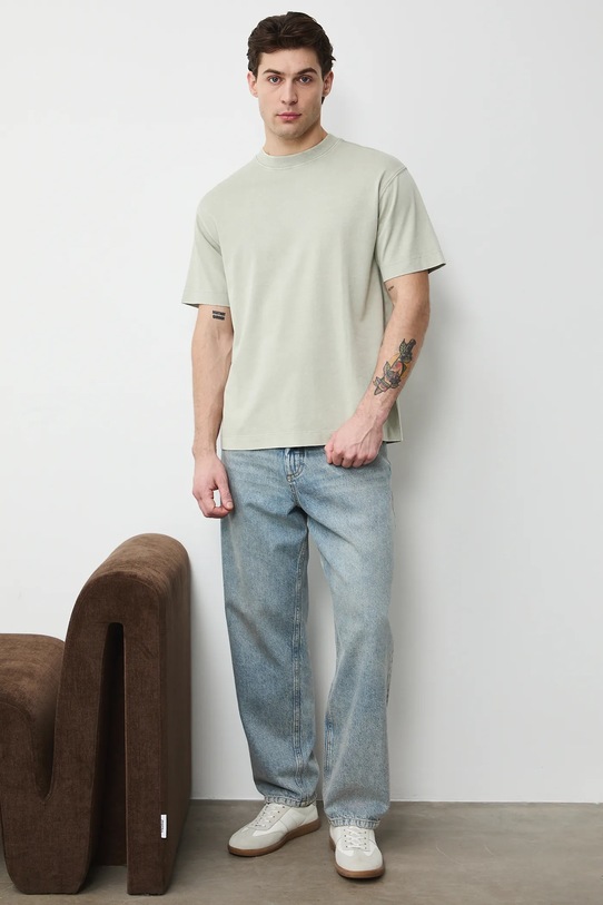 Medicine t-shirt bawełniany RS26-TSM030 zielony RS26