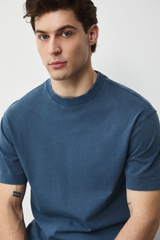 Medicine t-shirt bawełniany RS26-TSM030 granatowy