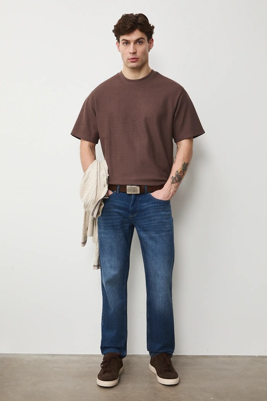 Medicine t-shirt RS26-TSM031 brązowy RS26