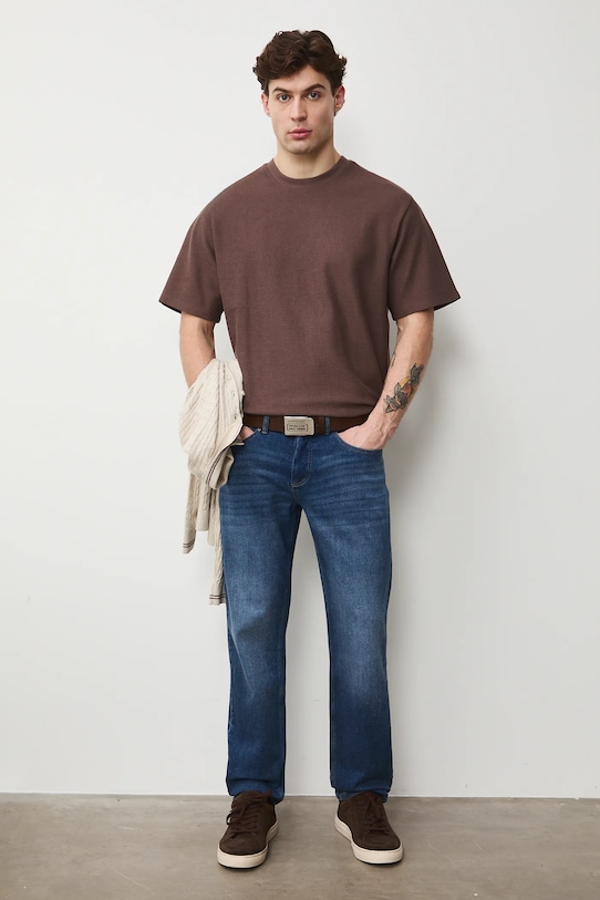 Medicine t-shirt RS26-TSM031 brązowy RS26