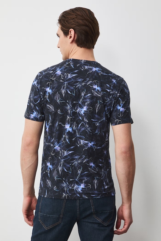 Odzież Medicine t-shirt męski bawełniany z elastanem RS26-TSM051 szary