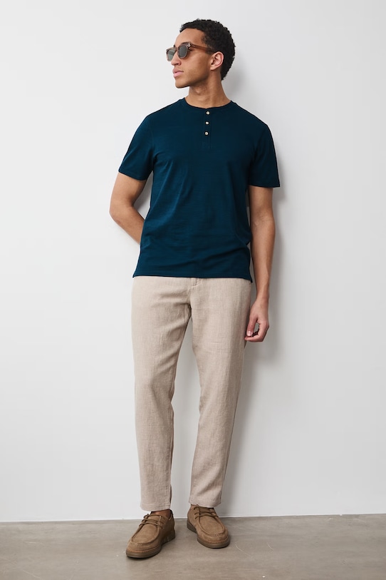 Medicine t-shirt męski bawełniany RS26-TSM060 turkusowy RS26