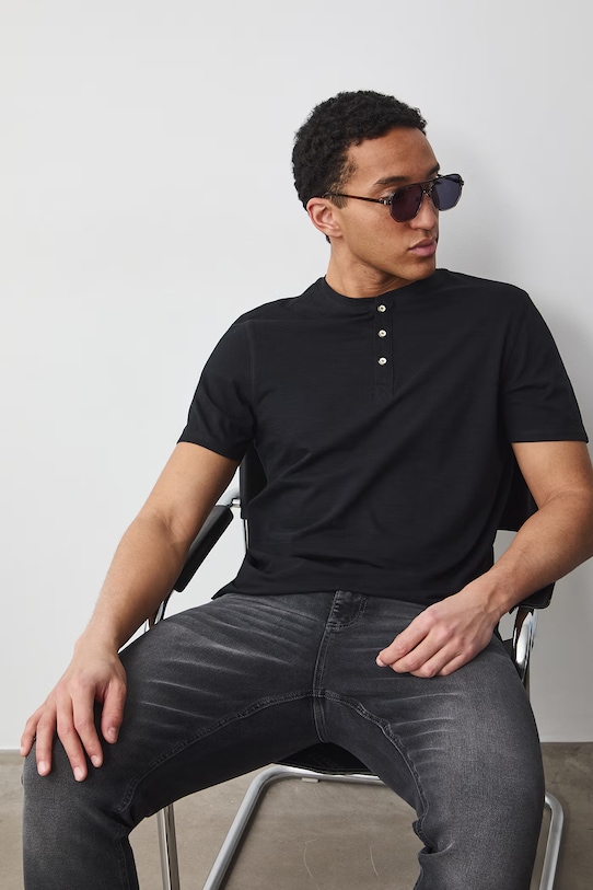 Medicine t-shirt męski bawełniany czarny RS26-TSM060