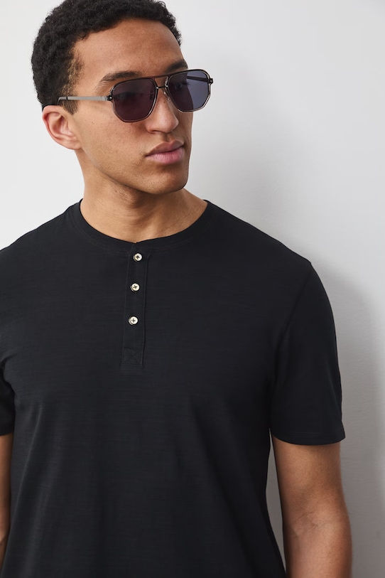 Medicine t-shirt męski bawełniany czarny RS26-TSM060