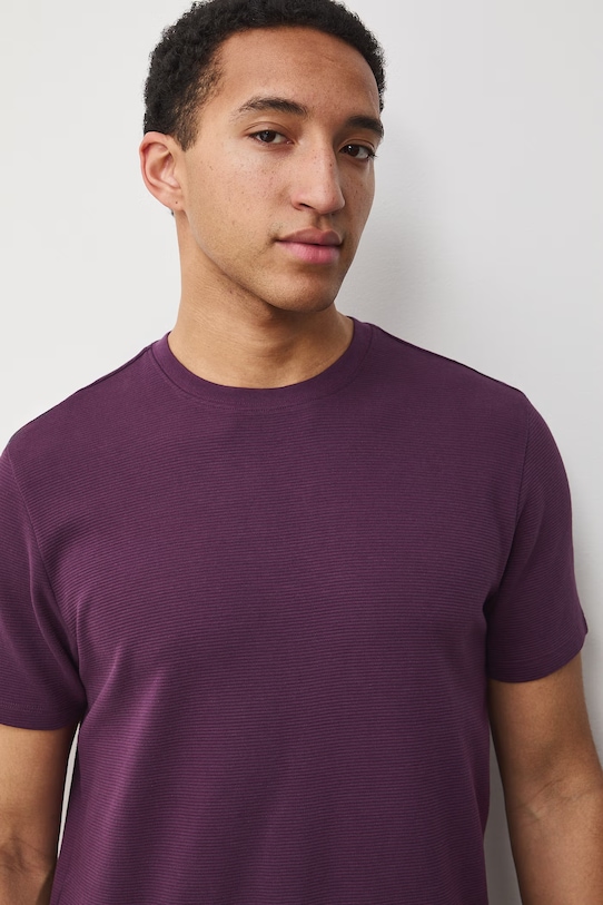 Medicine t-shirt męski bawełniany fioletowy RS26-TSM061