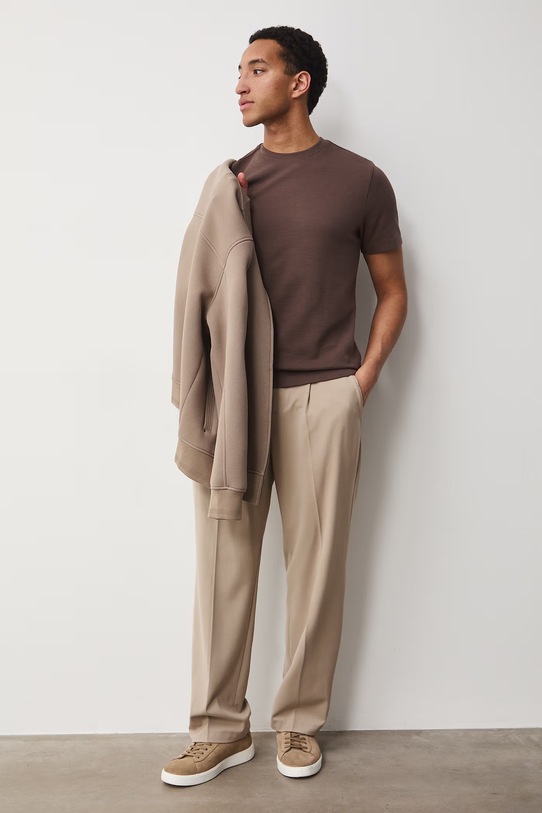 Medicine t-shirt męski bawełniany RS26-TSM061 brązowy RS26