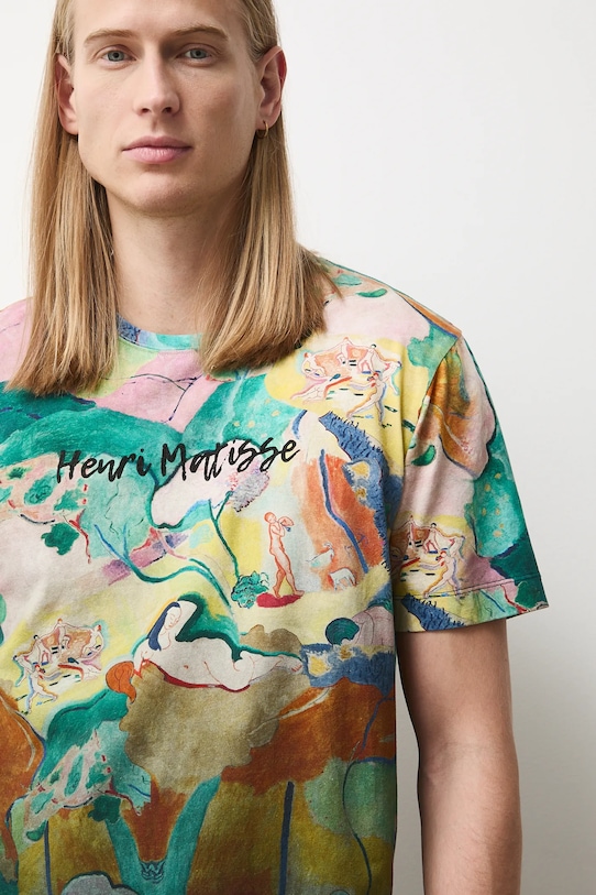 Tričko pánské ze speciální kolekce Eviva L'arte RS26-TSM255 vícebarevná