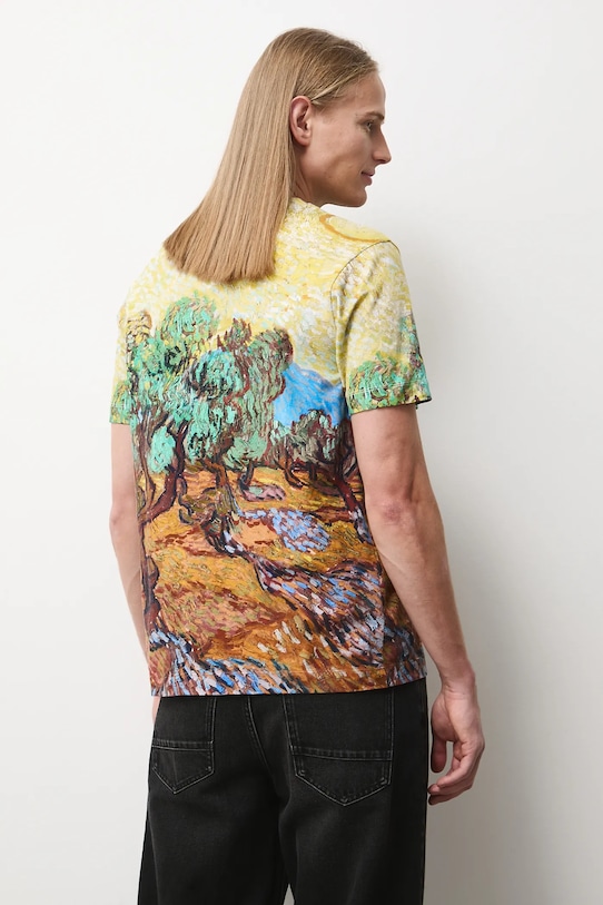Odzież T-shirt męski z kolekcji Eviva L'arte RS26-TSM257 multicolor