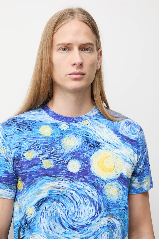 T-shirt męski z kolekcji Eviva L'arte RS26-TSM260 multicolor