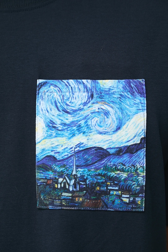 T-shirt bawełniany męski z elastanem z kolekcji Eviva L'arte RS26-TSM262