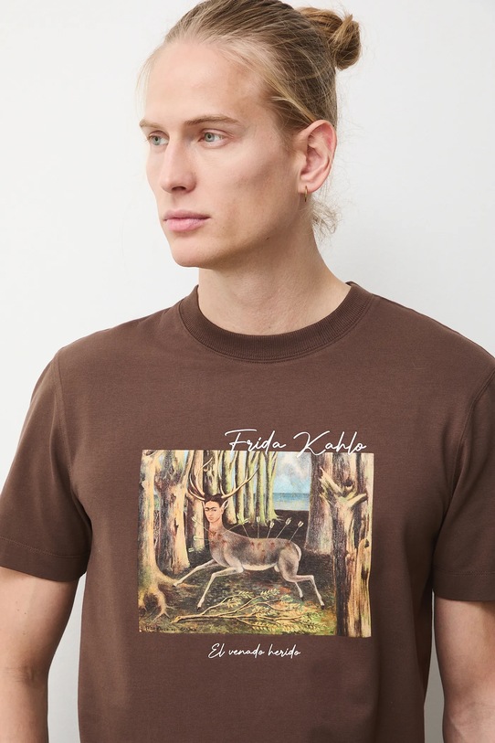 Medicine t-shirt RS26-TSM265 brązowy RS26