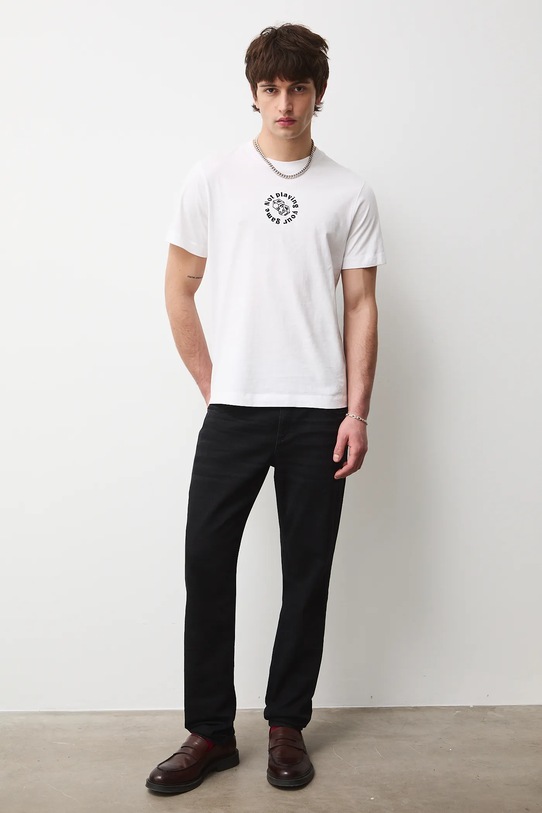 Abbigliamento Medicine t-shirt in cotone RS26-TSM281 bianco