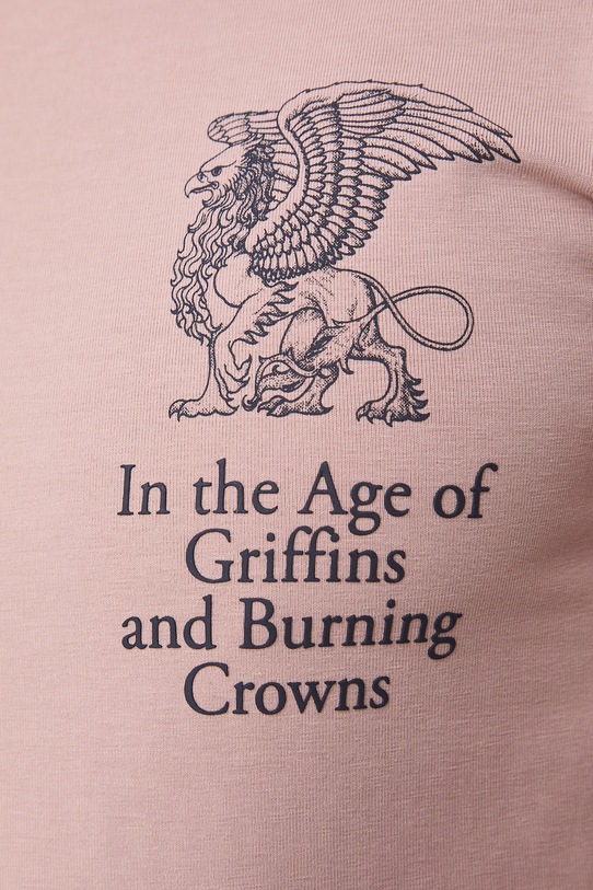 Medicine t-shirt basic męski RS26-TSM301 różowy