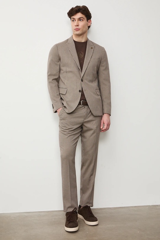 Medicine t-shirt bawełniany RS26-TSM303 brązowy RS26