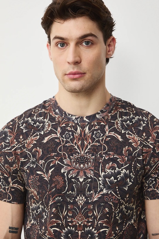 Medicine t-shirt brązowy RS26-TSM304