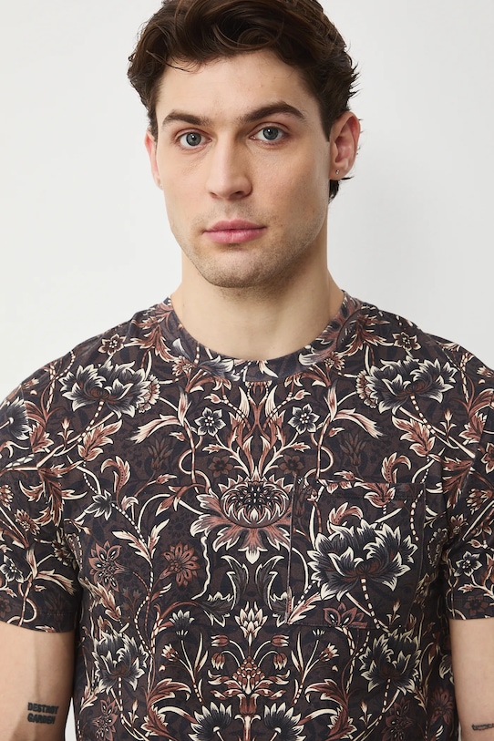 Medicine t-shirt brązowy RS26-TSM304