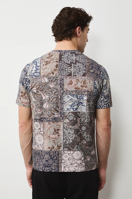 Odzież Medicine t-shirt RS26-TSM306 brązowy