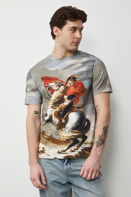 Medicine t-shirt RS26-TSM351 beżowy RS26