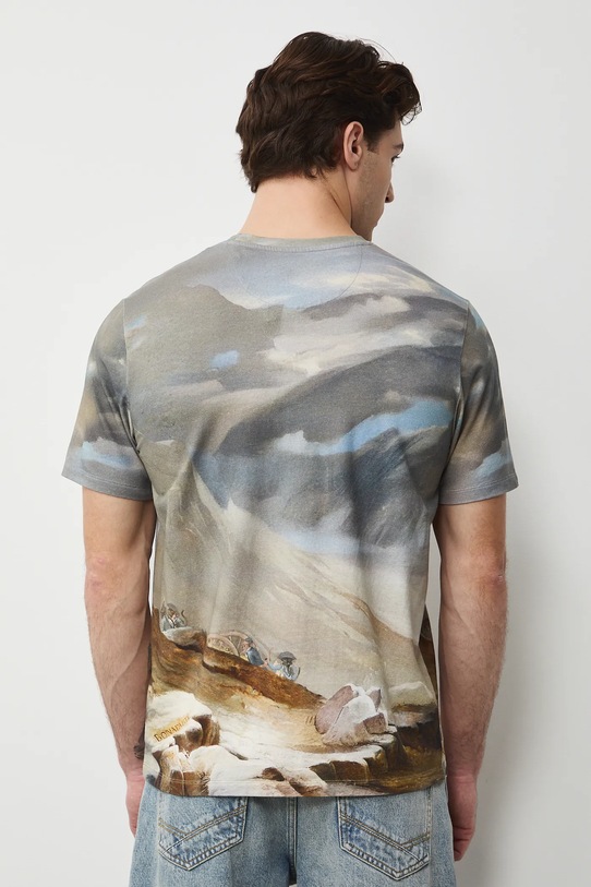 Odzież Medicine t-shirt RS26-TSM351 beżowy