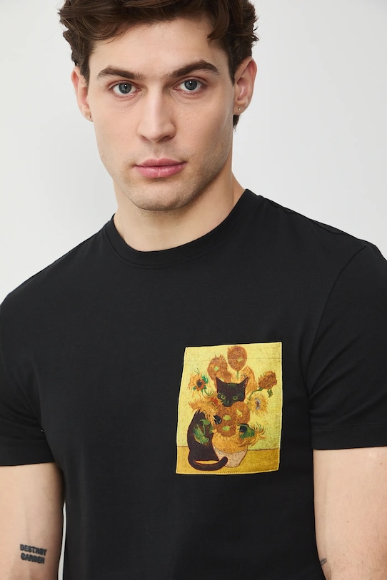 Medicine t-shirt czarny RS26-TSM352