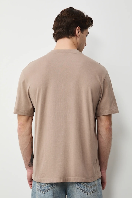 Odzież Medicine t-shirt bawełniany RS26-TSM353 beżowy