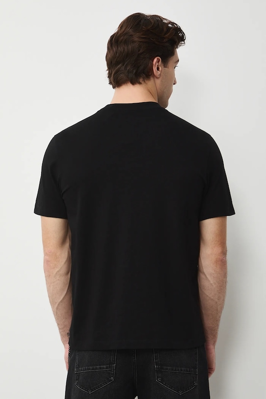 Odzież Medicine t-shirt bawełniany RS26-TSM354 czarny