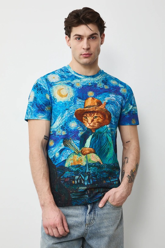 Medicine t-shirt RS26-TSM355 niebieski RS26