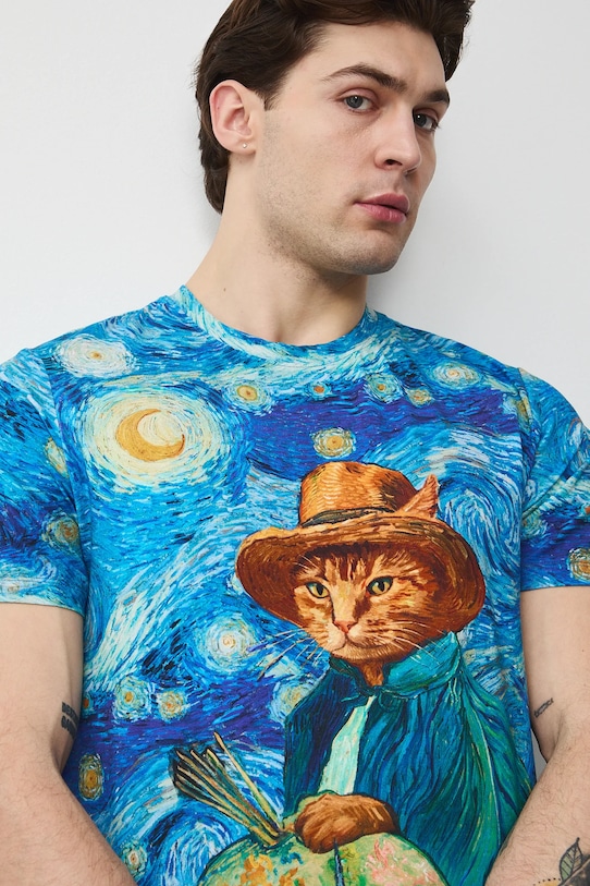 Medicine t-shirt niebieski RS26-TSM355