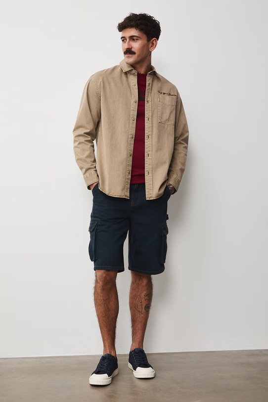 Medicine t-shirt bawełniany RS26-TSM406 bordowy RS26