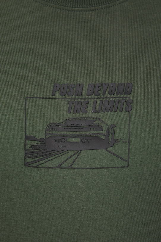 Medicine t-shirt bawełniany RS26-TSM406 zielony