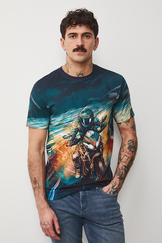 Odzież Medicine t-shirt RS26-TSM407 multicolor