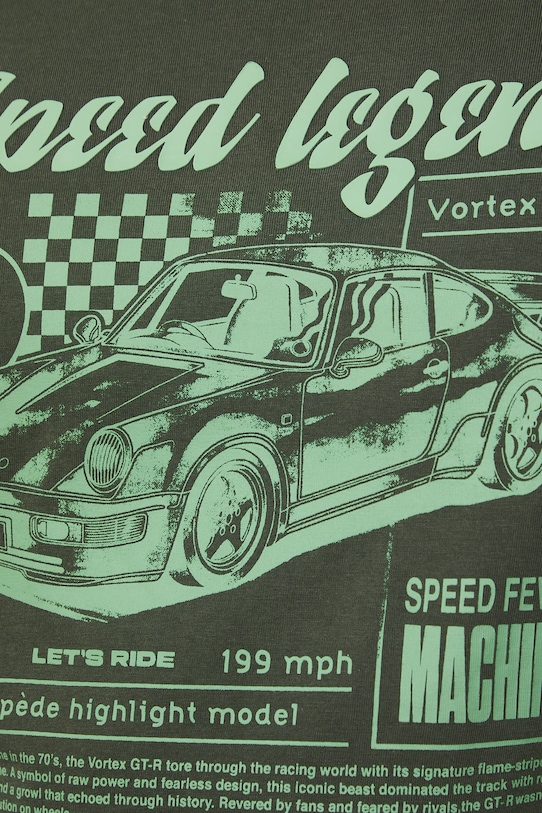 Medicine t-shirt bawełniany RS26-TSM408 zielony