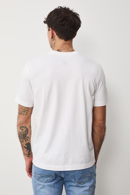 Odzież Medicine t-shirt bawełniany RS26-TSM409 biały