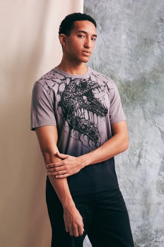 Medicine t-shirt męski bawełniany RS26-TSM451 szary RS26