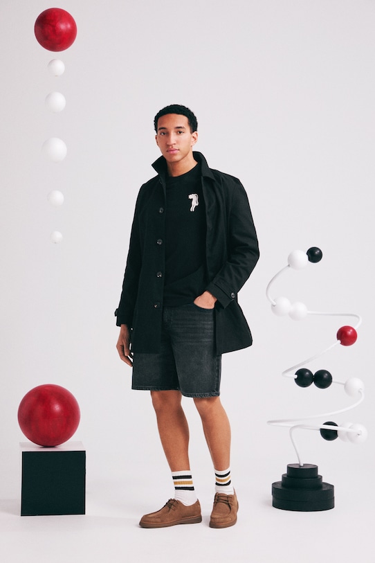 Oblečení Tričko pánské bavlněné by Aga Serwicka, Graphics Series RS26-TSM455 černá