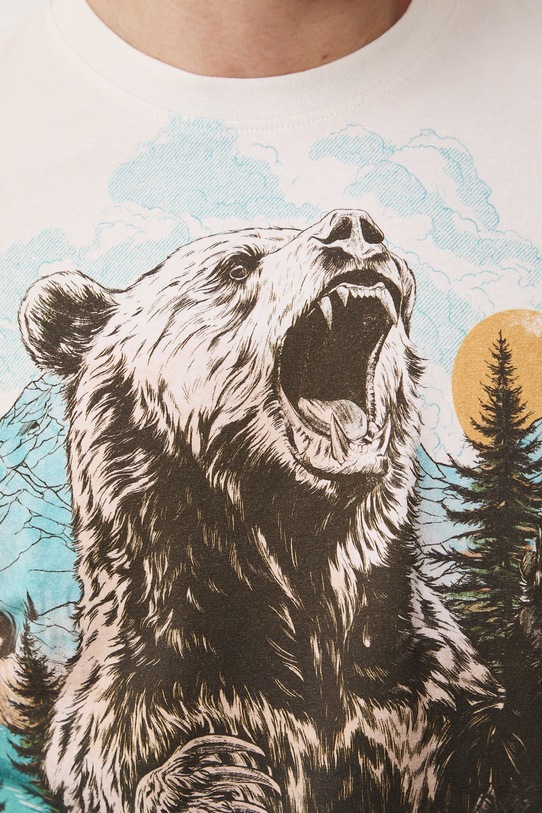 Tričko pánske bavlnené s elastanom RS26-TSM501 viacfarebná