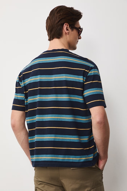 Odzież Medicine t-shirt męski bawełniany RS26-TSM505 granatowy