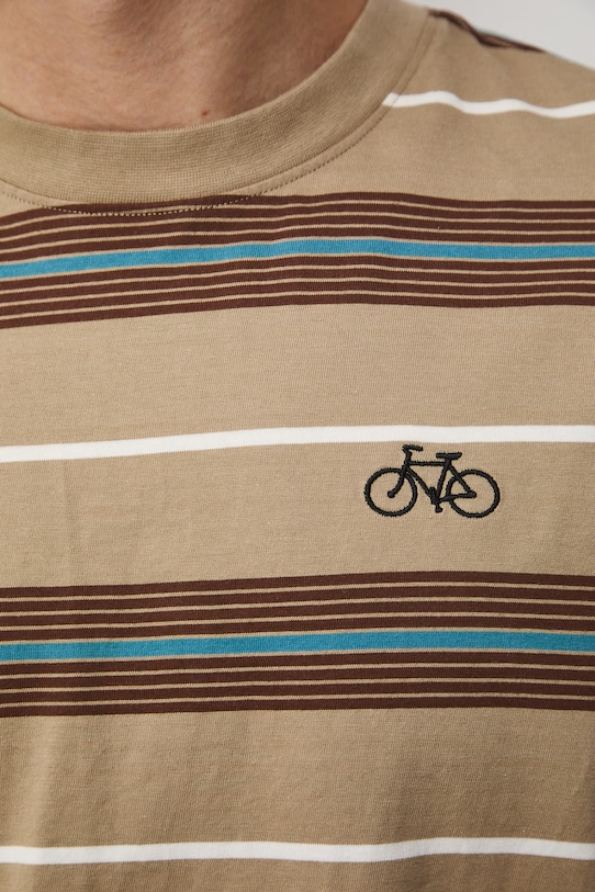 Medicine t-shirt męski bawełniany RS26-TSM505 beżowy