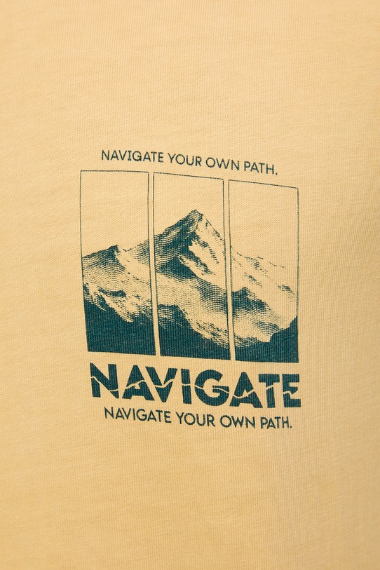 Medicine t-shirt męski bawełniany RS26-TSM506 żółty