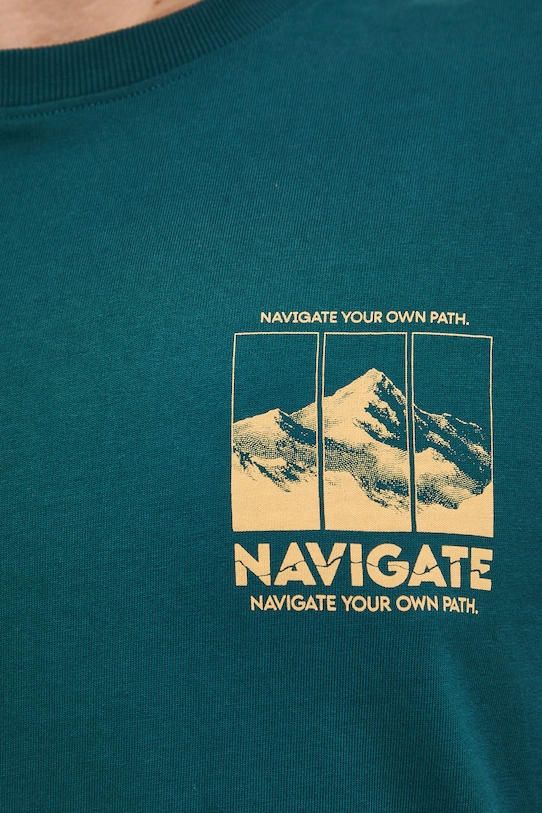 Medicine t-shirt męski bawełniany RS26-TSM506 turkusowy