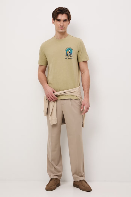 Medicine t-shirt damski bawełniany RS26-TSM509 zielony RS26